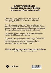Krebs verändert alles – kann neuer Beginn sein. Buch zeigt Wege zu Heilung, verbindet Wissen mit Alternativen.