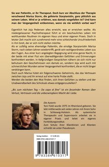 Sie war Patientin, er ihr Therapeut. Doch kurz vor Abschluss der Therapie verschwand Marisa Storm, die gefeierte Starpianistin...
