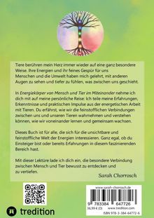 Tiere berühren mein Herz auf besondere Weise. Ihre Energien lehren, tief zu fühlen. Buch für feinstoffliche Energiereisen. Logo unten.