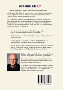 **Wie normal sind Sie?** Manche Beziehungen machen krank. Manche retten Dein Leben. Text über psychische Belastungen. Portrait eines Mannes.