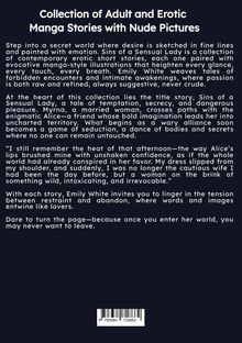 "Collection of Adult and Erotic Manga Stories with Nude Pictures." Dann folgt eine detaillierte Beschreibung der Geschichten.
