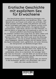 Erotische Geschichte mit explizitem Sex für Erwachsene. Die Geschichten handeln von Selbstfindung und Freiheit.