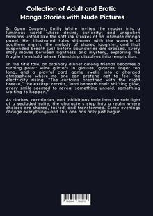 Collection of Adult and Erotic Manga Stories with Nude Pictures. Text beschreibt sinnliche und geheimnisvolle Erzählungen.