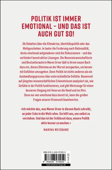 POLITIK IST IMMER EMOTIONAL – UND DAS IST AUCH GUT SO! Text über Emotionen in der Politik. Zitat von Marina Weisband. ISBN unten.