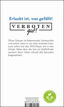 Oliver Geissen: Verboten gut! Serienrausch, Buch