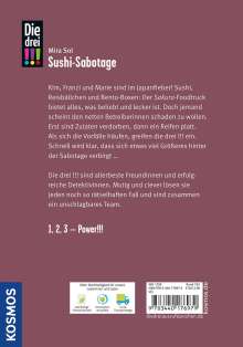 Mira Sol: Die drei !!!, 103, Sushi-Sabotage, Buch