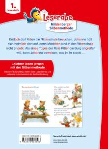 Henriette Wich: Radau in der Ritterschule - Leserabe ab 1. Klasse - Erstlesebuch für Kinder ab 6 Jahren (mit Mildenberger Silbenmethode), Buch