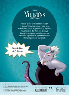 Ravensburger Disney Villains: Fiese Rätsel mit Ursula - Knifflige Rätsel für kluge Köpfe ab 9 Jahren, Buch