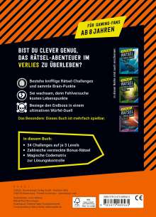 Rina Gregor: Ravensburger Stay alive! Rätsel-Challenge - Überlebe im Verlies - Rätselbuch für Gaming-Fans ab 8 Jahren, Buch