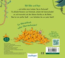 Hilf Rille und Pepe und erlebe einen lustigen Tag im Dschungel! Ein Mitmachbuch voller Überraschungen! Ein Haufen Bananen.