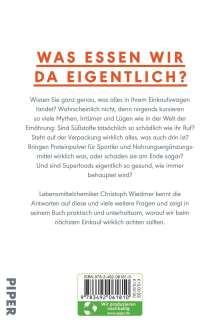 Christoph Wiedmer: Lebensmittellügen, Buch