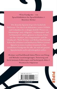 Walter Krämer: Lexikon der schönen Wörter, Buch