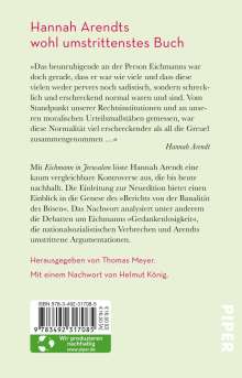 Hannah Arendt: Eichmann in Jerusalem, Buch