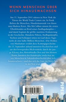 WENN MENSCHEN ÜBER SICH HINAUSWACHSEN. Es beschreibt die maritim größte Evakuierung am 11. September 2001.