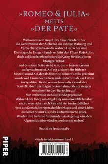 "ROMEO & JULIA" MEETS "DER PATE". Willkommen in Angel City, eine Stadt voller Alchemie und Verbrechersyndikate.