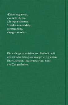 Botho Strauß: Die Expedition zu den Wächtern u. Sprengmeistern, Buch