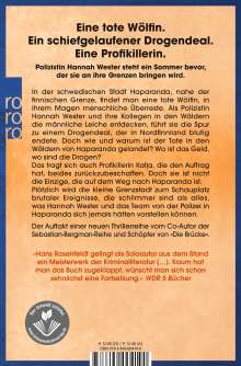 Hans Rosenfeldt: Wolfssommer, Buch