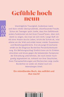 "Gefühle hoch neun" beschreibt emotionale Extreme und eine Borderline-Diagnose. Ein Buch, das Mut macht und aufklärt.