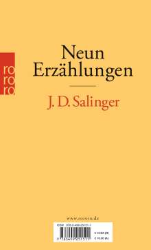 J. D. Salinger: Neun Erzählungen, Buch