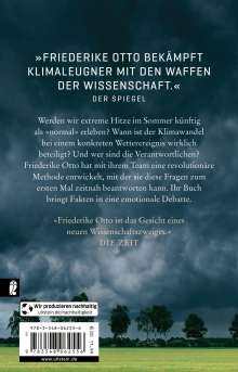 Friederike Otto: Wütendes Wetter, Buch