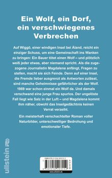 Ein Wolf, ein Dorf, ein verschwiegene Verbrechen. Beschreibung eines spannenden Romans voller Naturbilder und Bedrohung.