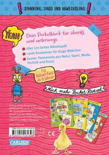 Nikki Busch: Busch, N: Pocket-Rätsel-Block: Für Mädchen, Buch