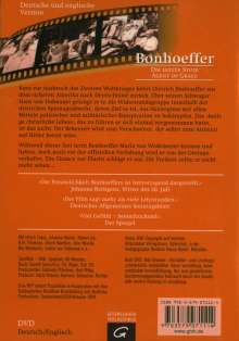 Bonhoeffer - Die letzte Stufe, DVD