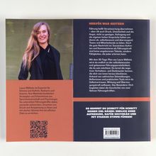 Laura Wällnitz ist Expertin für Stimme, Auftritt und Autorin. Ein Buchrückseite zeigt ihren 30-Tage-Plan für souveräne Führung.