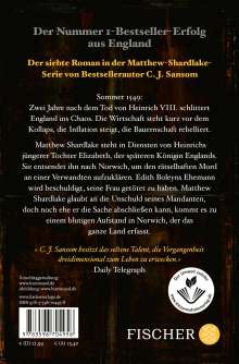 Christopher J. Sansom: Die Gräber der Verdammten, Buch