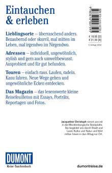 Jacqueline Christoph: DuMont Reise-Taschenbuch Reiseführer Mecklenburgische Seenplatte, Buch