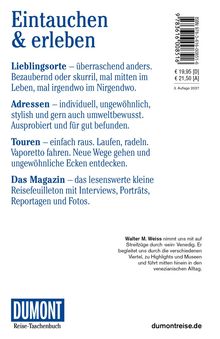 "Eintauchen & erleben". Inhalte: Lieblingsorte, Adressen, Touren, Magazin. Autor: Walter M. Weiss. Verlag: DUMONT.