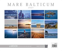 "Mare Balticum 2027" und "Laroon". Verschiedene Küsten- und Meeresansichten in einem Raster aus 12 Fotos.