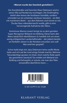"Warum wurde das Seestück gestohlen?" Ein Kunsthändler wird erschlagen, ein mysteriöses Seestück gestohlen.
