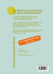 "Die effektivste Vorbereitung auf deinen Schulabschluss! inkl. Originalprüfungen 2023 bis 2025. www.pruefungshefte.de"