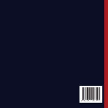 Weiße Barcode-Grafik unten rechts auf dunklem Hintergrund, rote vertikale Linie am rechten Rand.