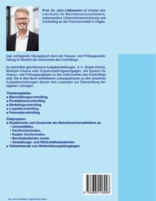 Prof. Dr. Jörn Littkemann ist Inhaber des Lehrstuhls für Betriebswirtschaftslehre. Es ist ein Buchcover.