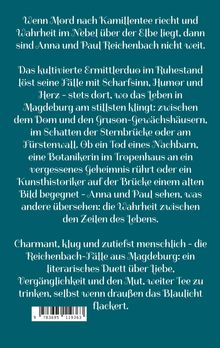 Ein Text beschreibt ein Ermittlungsteam, Anna und Paul Reichenbach, das in Magdeburg Fälle löst. Charmant, klug, menschlich.