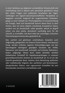 Ein Essay zu politischen Fragen mit naturwissenschaftlicher Perspektive; Preisangabe: € 14,50 [D]. Darunter ein Barcode.