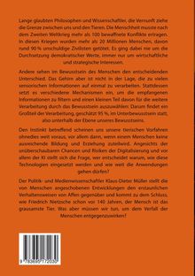 Ein Text über Philosophie, menschliches Bewusstsein, Kriege, Digitalisierung und KI. Zitiert Friedrich Nietzsche.