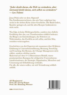 Zitat von Leo Tolstoi über Selbstveränderung. Geschichte von Jonas Prink und Unternehmenskrise. Autoren: Ali Boujataoui, Prof. Dr. Georg Kraus, Prof. Dr. Henning Werner. ISBN: 9783695700578.