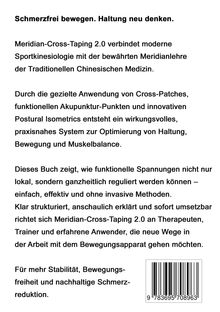 Text über ganzheitliche Schmerzregulation durch Meridian-Cross-Taping 2.0, optimiert Haltung und Bewegungsfreiheit.