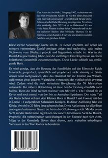 Texte erläutern architektonischen Hintergrund des Autors, biblische Themen und das Buch "Daniel". Enthält auch ein Foto des Autors.