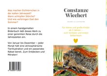 Texte: Fragen zur Tierwelt im Winter. Handgemaltes Bilderbuch, gereimte Reise durch die Jahreszeiten, Illustrationen, Rätsel.

Illustration: Igel in einer natürlichen Umgebung mit orangefarbenen Blättern.