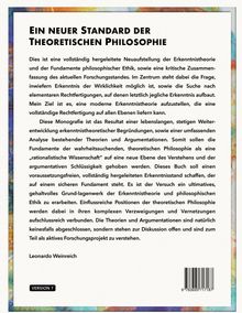 Ein neuer Standard der Theoretischen Philosophie. Text über eine moderne Erkenntnistheorie. Autor: Leonardo Weinreich. Version 7.