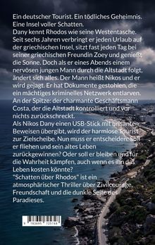 Ein spannender Text über einen deutschen Touristen auf Rhodos, der in ein gefährliches Geheimnis verwickelt wird.