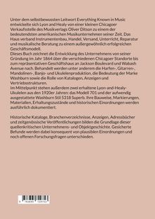 Text beschreibt die Entwicklung von Lyon and Healy, einem bedeutenden Musikunternehmen, und die Dokumentation ihrer Produkte.