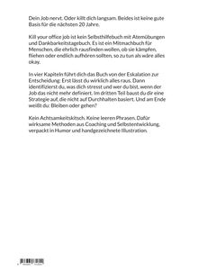 Texte über Jobfrust, Selbstfindung und Entscheidungsfindung. Methoden aus Coaching, illustriert mit Humor.
