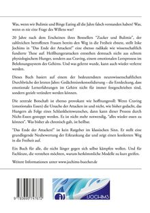 Text über die radikale These gegen Heißhungerattacken, basierend auf neurologischer Forschung und Gedächtnisveränderung. Unten ist ein Logo.