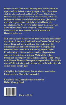 Kaiser Franz, der das Lebensglück seiner Kinder geopfert hat, überlässt sich der Illusion biedermeierlichen Lebens.