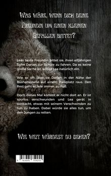 "Was wäre, wenn dich deine Freundin um einen kleinen Gefallen bittet?" Ein Teddybär vor dunklem Hintergrund.